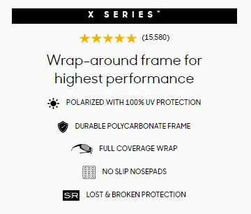 Avis sur la X Series Shady Rays