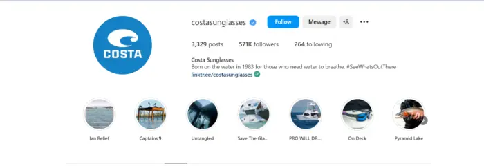 Costa Del Mar Instagram
