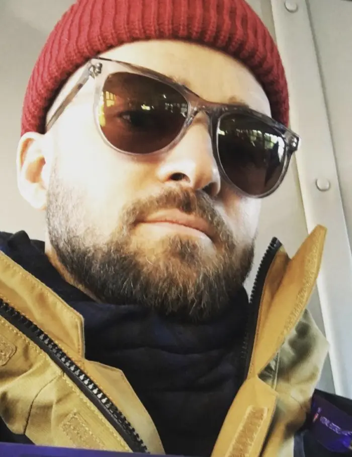 Justin Timberlake avec des lunettes