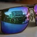 Lunettes de soleil à revêtement miroir