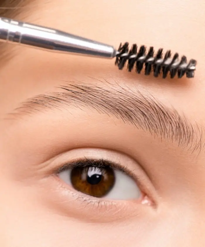 Peigner les sourcils avant la taille