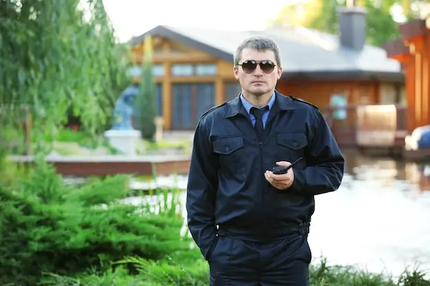 Agents de sécurité avec lunettes