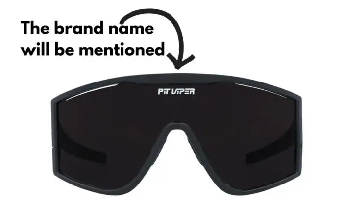 comment identifier des lunettes Pit Viper véritables ou fausses