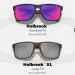 Famille Oakley Holbrook vs Ray-Ban Justin