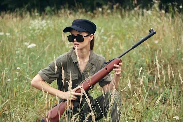 lunettes adaptées à la chasse aux canards